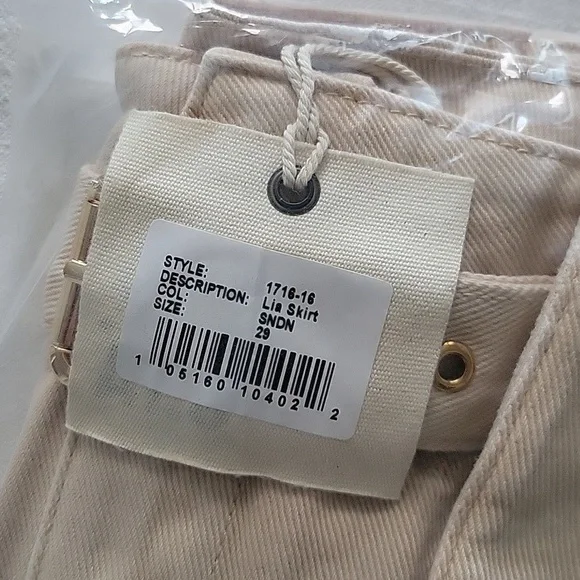 SER.O.YA Lia Skirt Sand Dune NWT - Picture 12 of 14